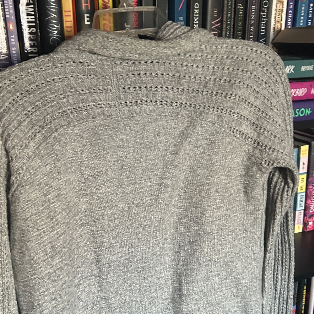 Sonoma Women's Gray Cardigan Sweater - Picture 5 of 6